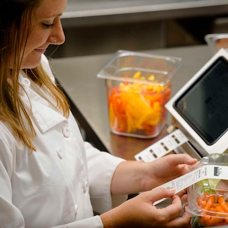 National Checking Label Permanent Blank, PK660 DCG-P26-4